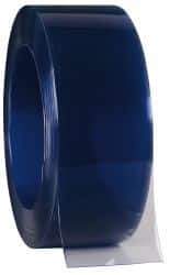 Value Collection - Clear Smooth Standard Dock Curtain Strips - 6" Wide x 150' Long x 0.06" Thick, Vinyl - USA Tool & Supply