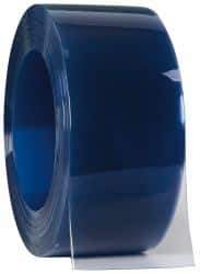 Value Collection - Clear Smooth Standard Dock Curtain Strips - 8" Wide x 150' Long x 0.08" Thick, Vinyl - USA Tool & Supply
