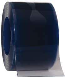 Value Collection - Clear Smooth Standard Dock Curtain Strips - 12" Wide x 150' Long x 1/8" Thick, PVC - USA Tool & Supply