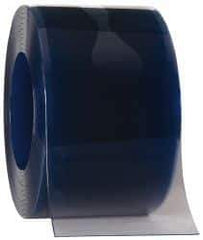 Value Collection - Clear Smooth Standard Dock Curtain Strips - 12" Wide x 150' Long x 1/8" Thick, PVC - USA Tool & Supply