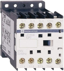 Schneider Electric - 3 Pole, 230 to 240 Coil VAC at 50/60 Hz, 16 Amp at 690 VAC, 20 Amp at 440 VAC and 9 Amp at 440 VAC, IEC Contactor - CSA, RoHS Compliant, UL Listed - USA Tool & Supply