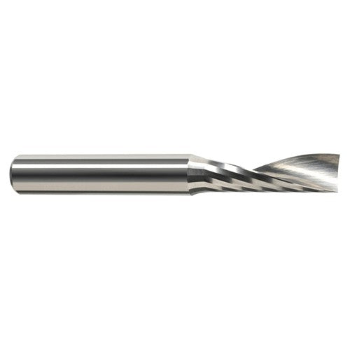 ‎End Mills for Plastics - Single Flute - 0.5000″ (1/2″) Cutter Diameter × 1.5000″ (1-1/2″) Length of Cut Carbide Square Upcut End Mill for Plastic, 1 Flute - Exact Industrial Supply