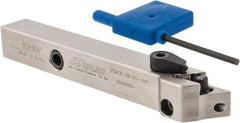 Iscar - PDAC, Right Hand Cut, 90° Lead Angle, 1/2" Shank Height x 1/2" Shank Width, Neutral Rake Indexable Turning Toolholder - 4" OAL, DC..070.. Insert Compatibility, Series Isoturn - USA Tool & Supply