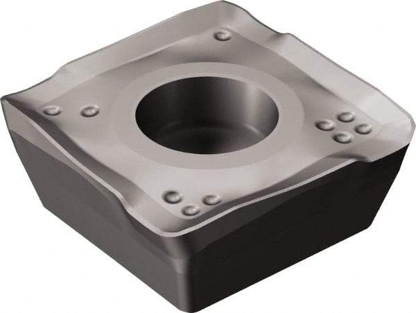 Sandvik Coromant - 490R140408 MM Grade S30T Carbide Milling Insert - TiAlN2 Finish, 3.9mm Thick, 13.8mm Inscribed Circle, 0.8mm Corner Radius - USA Tool & Supply