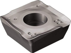 Sandvik Coromant - 490R140408 MM Grade S30T Carbide Milling Insert - TiAlN2 Finish, 3.9mm Thick, 13.8mm Inscribed Circle, 0.8mm Corner Radius - USA Tool & Supply