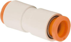SMC PNEUMATICS - 1/2" OD, Brass/Polybutylene Push-to-Connect Union - 145 Max psi - USA Tool & Supply