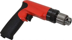 Sioux Tools - 1/4" Keyed Chuck - Pistol Grip Handle, 6,000 RPM, 14.16 LPS, 30 CFM, 1 hp - USA Tool & Supply