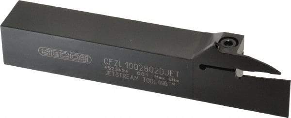 Seco - CFZL, Left Hand Cut, 1" Shank Height x 1" Shank Width, Indexable Turning Toolholder - 6" OAL, LC.. 2802.. Insert Compatibility, Series Multi-Directional Turning (MDT) - USA Tool & Supply