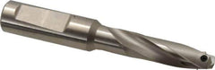 Guhring - 0.492 to 0.511" Diam, 41.3mm Max Depth, 5/8" Shank Diam, 61mm Flute, Replaceable Tip Drill - HT 800 WP Insert, Series 4107 - USA Tool & Supply