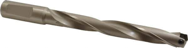 Guhring - 16.5 to 16.99mm Diam, 122.1mm Max Depth, 3/4" Shank Diam, 148mm Flute, 198mm OAL, Replaceable Tip Drill - HT 800 WP Insert, Series 4109 - USA Tool & Supply