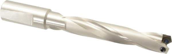 Guhring - 0.846 to 0.866" Diam, 114.1mm Max Depth, 25.4mm Shank Diam, 207mm OAL, Replaceable Tip Drill - HT 800 WP Insert, Series 4108 - USA Tool & Supply