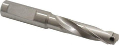 Guhring - 17/32 to 0.551" Diam, 44.6mm Max Depth, 5/8" Shank Diam, 66mm Flute, Replaceable Tip Drill - HT 800 WP Insert, Series 4107 - USA Tool & Supply