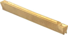 Seco - LCMF, 0.079" Cutting Width, FTL6, CP600 Grade, Multi-Directional Turning Insert - TiAlN, TiN Coated - USA Tool & Supply