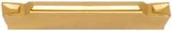 Seco - LCMF, 0.079" Cutting Width, FT, CP600 Grade, Multi-Directional Turning Insert - TiAlN, TiN Coated - USA Tool & Supply