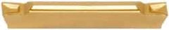 Seco - LCMF, 0.079" Cutting Width, FT, CP600 Grade, Multi-Directional Turning Insert - TiAlN, TiN Coated - USA Tool & Supply