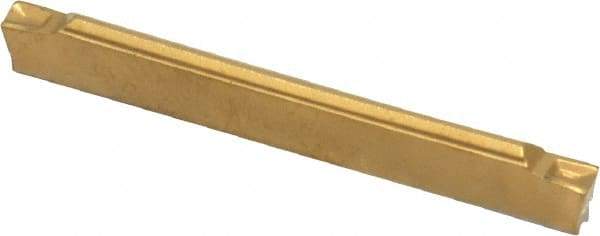Seco - LCMF, 0.079" Cutting Width, FTR6, CP600 Grade, Multi-Directional Turning Insert - TiAlN, TiN Coated - USA Tool & Supply