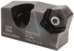 Kennametal - HN.J/XNGJ Insert Style, Indexable Milling Cartridge - KCMS Toolholder Style, Compatible with Face Mills, Series KCMS - USA Tool & Supply