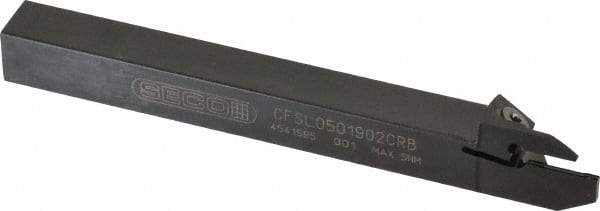 Seco - CFSL, Left Hand Cut, 1/2" Shank Height x 1" Shank Width, Indexable Turning Toolholder - 5" OAL, LC.. 1902.. Insert Compatibility, Series Multi-Directional Turning (MDT) - USA Tool & Supply
