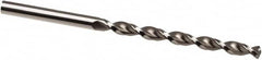 Taper Length Drill Bit: 0.1988″ Dia, 130 ° Bright/Uncoated, RH Cut, Parabolic Flute, Straight Shank, Series 501