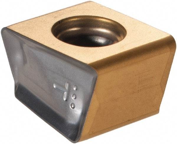Iscar - HTP LNHT1006 ETR Grade IC330 Carbide Milling Insert - TiCN/TiN Finish, 0.391" Thick, 1mm Corner Radius - USA Tool & Supply