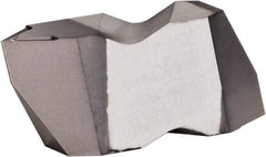 Kennametal - NT3 K Grade KCU25, Internal/External Partial Profile 60° Threading Insert - 1.25 to 40mm & 6 to 20 TPI Ext Pitch, 20 to 50mm & 5 to 12 TPI Int Pitch, Left Hand Insert, AlTiN Finish, Carbide - USA Tool & Supply