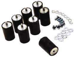 SKB Corporation - Tool Box Steel Rack Accessories - Black, For Rack Mount Hardware - USA Tool & Supply