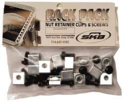 SKB Corporation - Tool Box Steel Rack Accessories - Black, For Rack Mount Hardware - USA Tool & Supply
