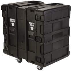 SKB Corporation - Tool Box Steel Shock Racks - 19" Wide x 24" Deep x 24-1/2" High, Black, For Delicate Equipment - USA Tool & Supply