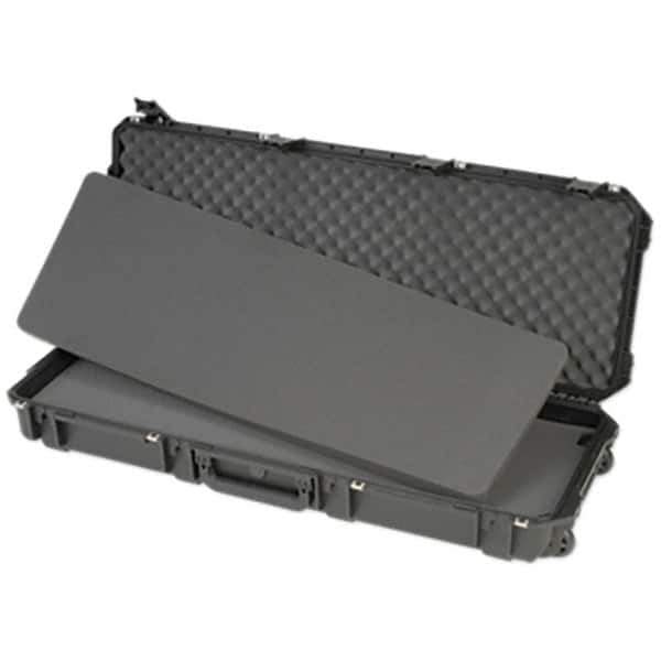 SKB Corporation - 17-1/2" Wide x 7" High, Clamshell Hard Case - Black, Polystyrene - USA Tool & Supply