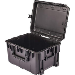 SKB Corporation - 19-1/2" Wide x 15-5/8" High, Clamshell Hard Case - Black, Polystyrene - USA Tool & Supply