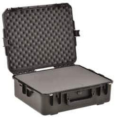 SKB Corporation - 17" Wide x 10-1/2" High, Molded Case - Black, Polypropylene - USA Tool & Supply