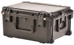 SKB Corporation - 17" Wide x 10-1/2" High, Molded Case - Black, Polypropylene - USA Tool & Supply