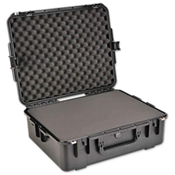 SKB Corporation - 19-1/2" Wide x 8-55/64" High, Clamshell Hard Case - Black, Polystyrene - USA Tool & Supply