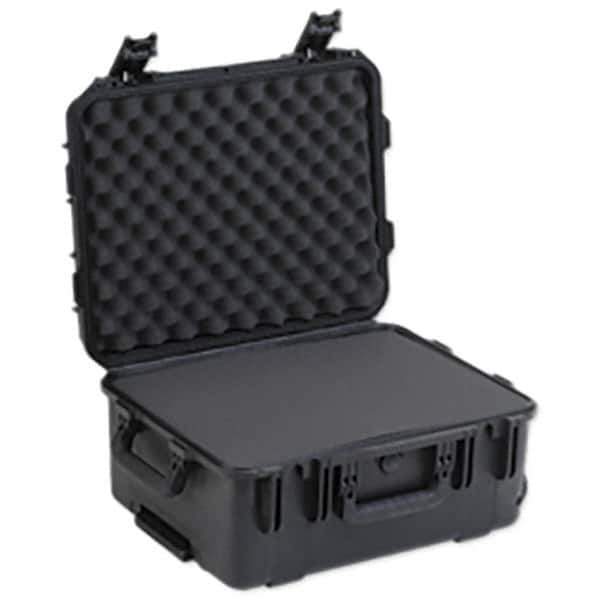 SKB Corporation - 16-3/4" Wide x 9-53/64" High, Clamshell Hard Case - Black, Polystyrene - USA Tool & Supply