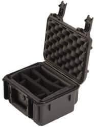 SKB Corporation - 7" Wide, Molded Case - Black, Polypropylene - USA Tool & Supply