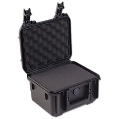 SKB Corporation - 9-1/2" Wide x 6-1/8" High, Clamshell Hard Case - Black, Polystyrene - USA Tool & Supply
