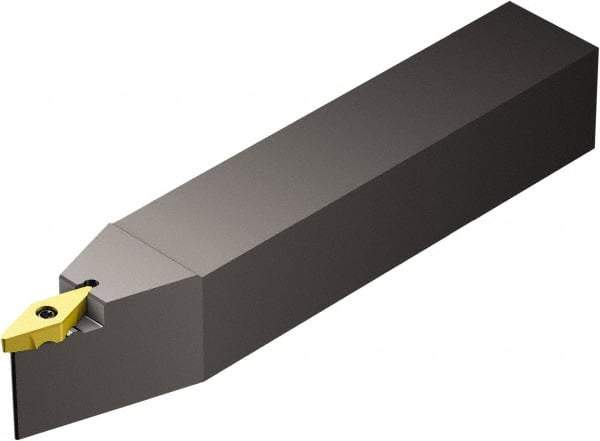 Sandvik Coromant - TR-V13VB, Neutral Cut, 17.50° Lead Angle, 1" Shank Height x 1" Shank Width, Neutral Rake Indexable Turning Toolholder - 6" OAL, TR-VB1308 Insert Compatibility, Series CoroTurn TR - USA Tool & Supply