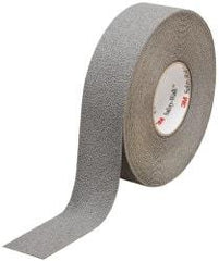 3M - Gray Solid Color Anti-Slip Vinyl Tape - 2" Wide x 60' Long - USA Tool & Supply