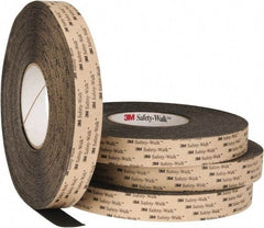 3M - Black Solid Color Anti-Slip Vinyl Tape - 1" Wide x 60' Long - USA Tool & Supply