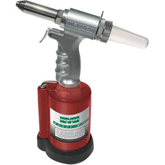 Marson - Air Riveters Riveter Type: Pneudraulic Riveter Open End Rivet Capacity: 1/4 - USA Tool & Supply