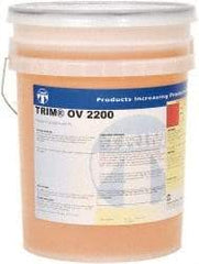 Master Fluid Solutions - Trim OV 2200, 5 Gal Pail Cutting & Grinding Fluid - Straight Oil, For Thread Rolling - USA Tool & Supply