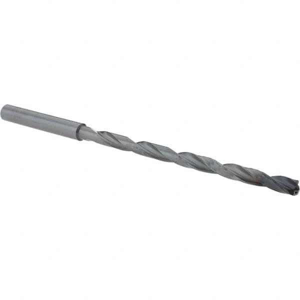 Guhring - 4.8mm 2-Flute Solid Carbide Extra Length Drill Bit - USA Tool & Supply