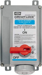 Hubbell Wiring Device-Kellems - 3 Phase, 250 VAC, 20 Amp, 5 hp, 4 Pin Configuration, Interlock Receptacle - 3 Poles, Watertight, IEC 60309, Blue - USA Tool & Supply