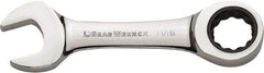 GearWrench - 11/16" 12 Point Combination Wrench - Chrome Vanadium Steel, Full Polish Finish - USA Tool & Supply