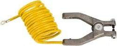 Justrite - Drum Bondwires End Style: Hand Clamp + " Terminal Length (Feet): 10.00 - USA Tool & Supply