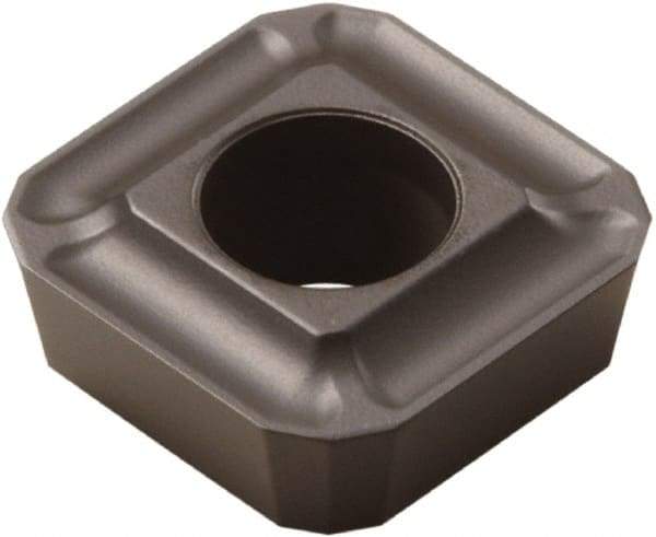 Seco - SPGX703 C1 Grade DP3000 Carbide Indexable Drill Insert - TiCN/Al2O3 Finish, Square, 5/16" Inscribed Circle - USA Tool & Supply