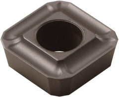 Seco - SPGX703 C1 Grade DP3000 Carbide Indexable Drill Insert - TiCN/Al2O3 Finish, Square, 5/16" Inscribed Circle - USA Tool & Supply
