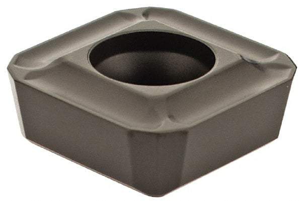 Seco - SPGX11T3 C1 Grade DP3000 Carbide Indexable Drill Insert - TiCN/Al2O3 Finish, Square, 29/64" Inscribed Circle - USA Tool & Supply