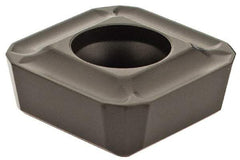 Seco - SPGX11T3 C1 Grade DP3000 Carbide Indexable Drill Insert - TiCN/Al2O3 Finish, Square, 29/64" Inscribed Circle - USA Tool & Supply
