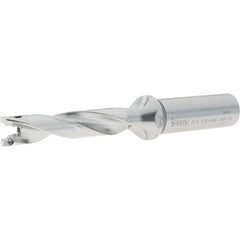 Iscar - 12mm to 12.4mm Diam, 5xD, 60mm Max Depth, 16mm Shank Diam, 125mm OAL, Replaceable-Tip Drill - FCP, ICK, ICK-2M, ICM, ICN, ICP, iCP-2M Insert, 12 Seat Size, 51665537 Toolholder, Series SumoCham - USA Tool & Supply